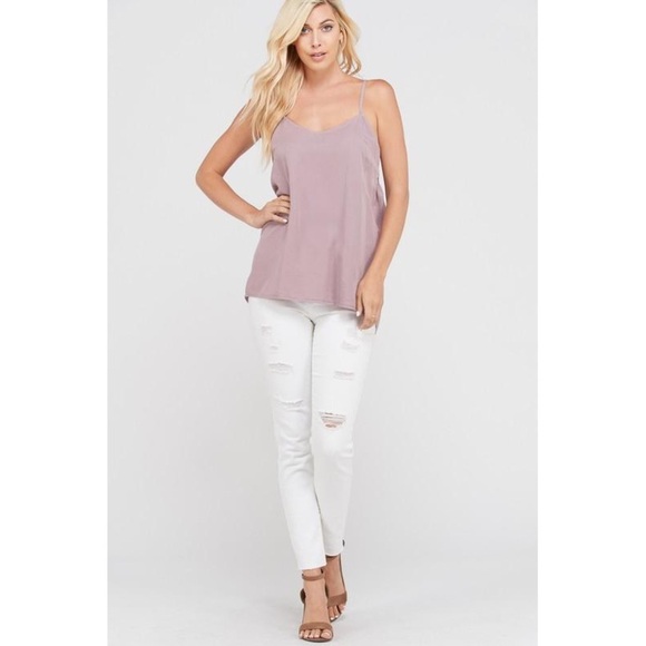 Tencel Cami Low Back Bow Sash - Picture 4 of 5